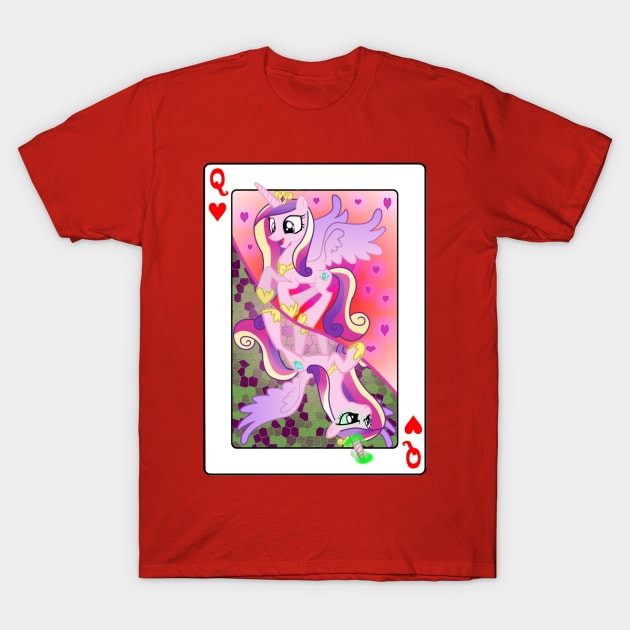 Cadence, Queen of Hearts T-Shirt by RedBaron0